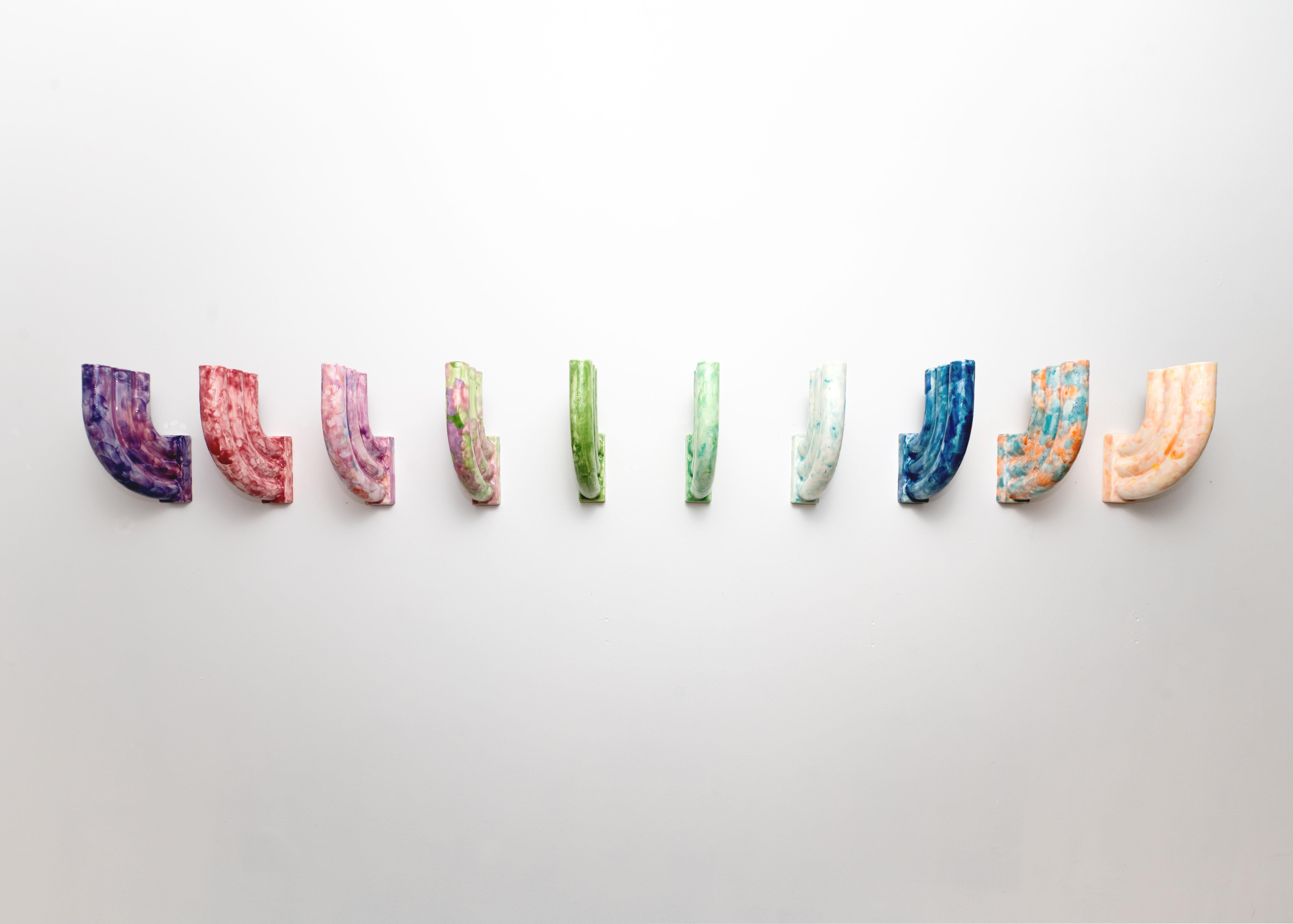 In Alto Colori Wandvase von Maxime Louis-Courcier im Angebot 2