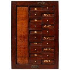 "In and Out" Club Board