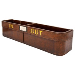 Antique In and Out Letterbox