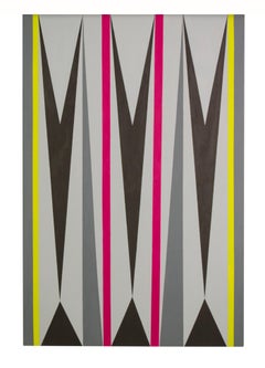 Pintura "In Between" 2014 Acrílico sobre lienzo de Cecilia Setterdahl Arte geométrico