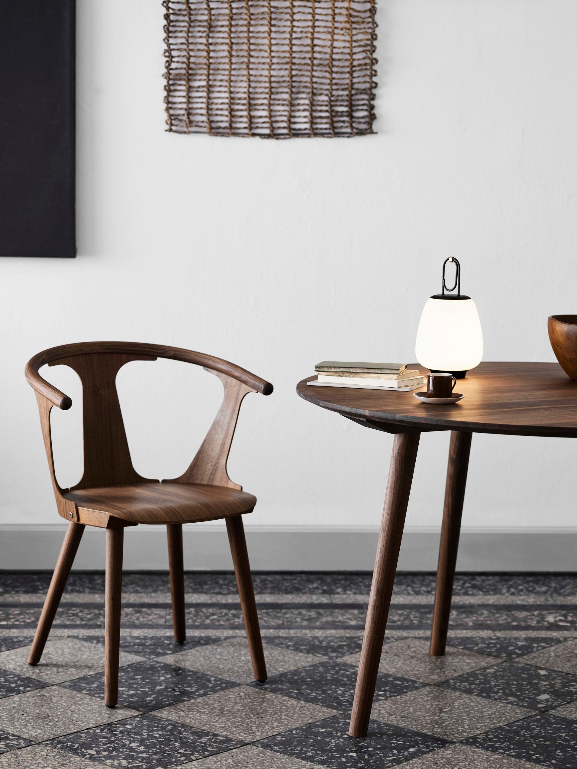 Inspired by the Scandinavian heritage of design and furniture craftmanship, In Between is a result of Sami Kallio’s solid grounding in traditional wood- working techniques and his eye for ingenious detail. It started with a single chair which later