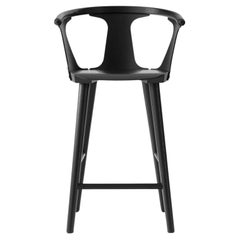 Sgabello da banco In Between Sk7, Rovere laccato nero di Sami Kallio per &Tradition