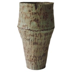 In Bloom IV Ceramic Vase by Antonia Maria