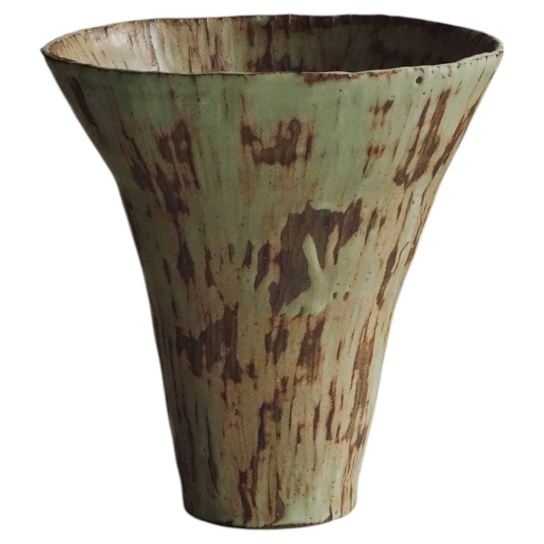 In Bloom V Ceramic Vase by Antonia Maria For Sale