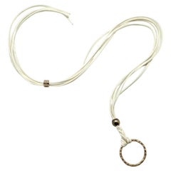 In Circles Suede Necklace