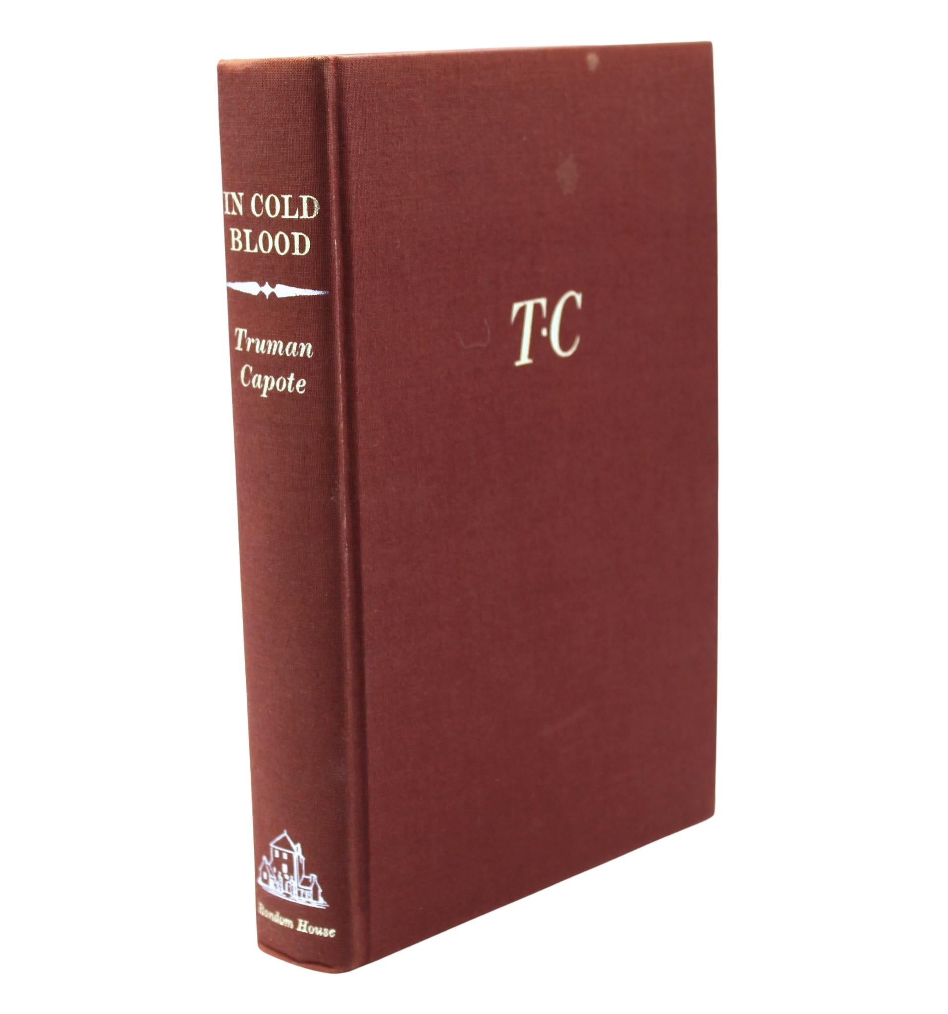 In Cold Blood by Truman Capote, First Trade Edition, 1965 5