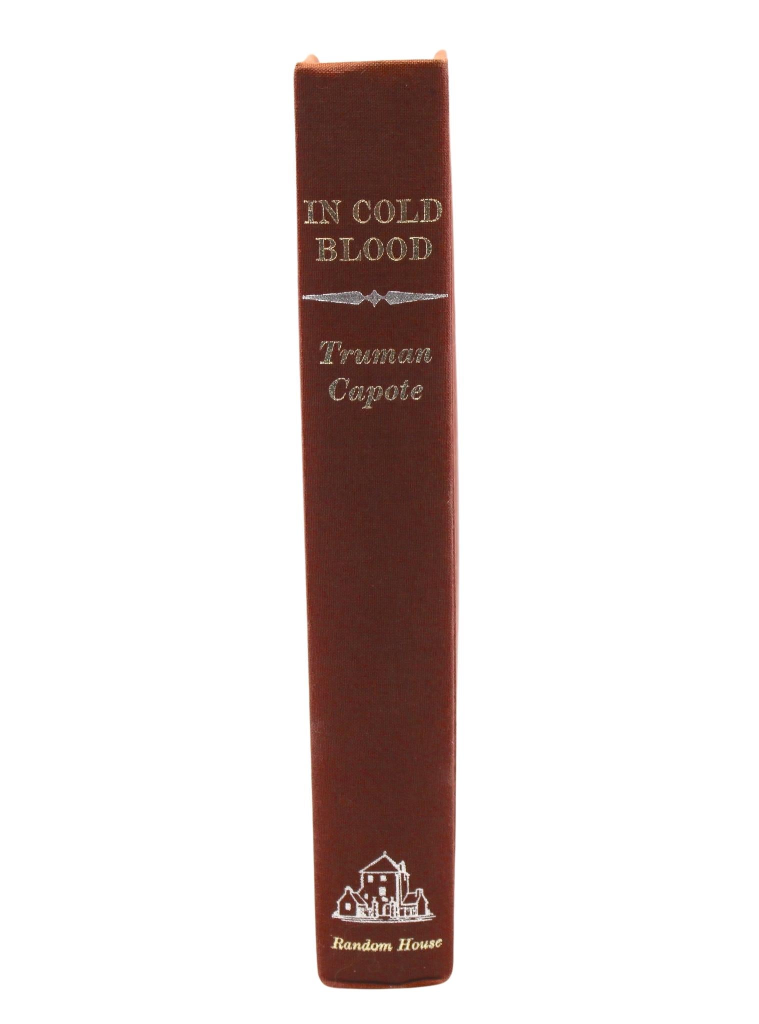 In Cold Blood by Truman Capote, First Trade Edition, 1965 6