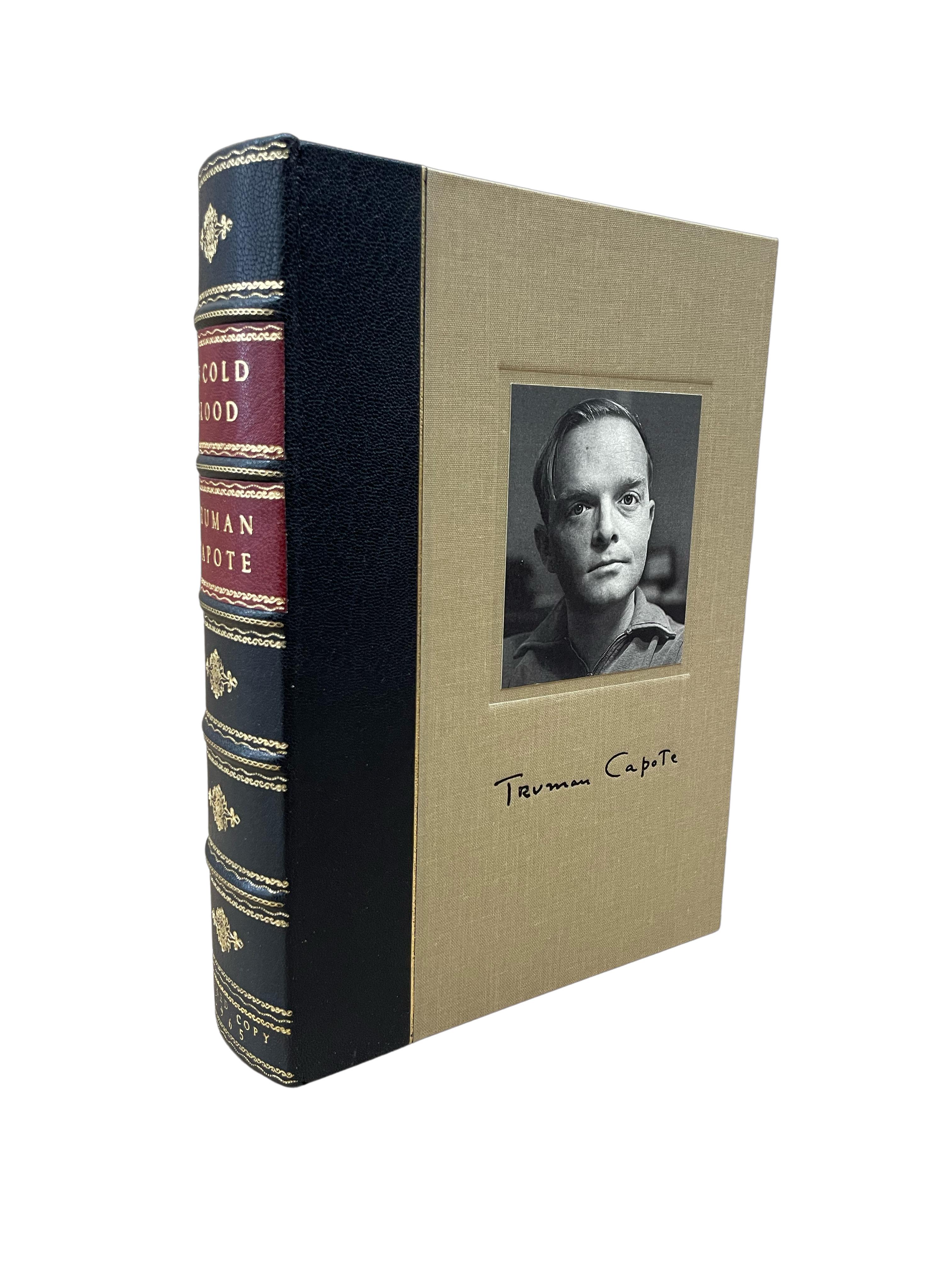 In Cold Blood de Truman Capote, signé par Capote, édition du Book Club, 1965 Bon état à Colorado Springs, CO