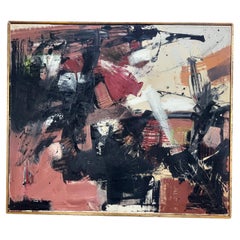 Abstraktes Gemälde „In Conflict“ von Mia Blumenstock 