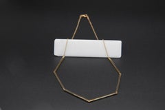 Collier « In Daylight » en or 9 carats, inspiré de Dan Flavin, édition limitée
