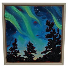 In Dreams 2, Oil on Wood, Framed, 2024