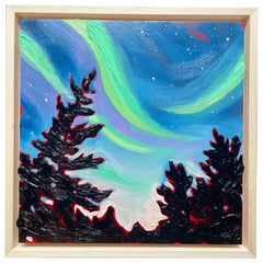 In Dreams, Oil on Wood Panel, Framed, 2024