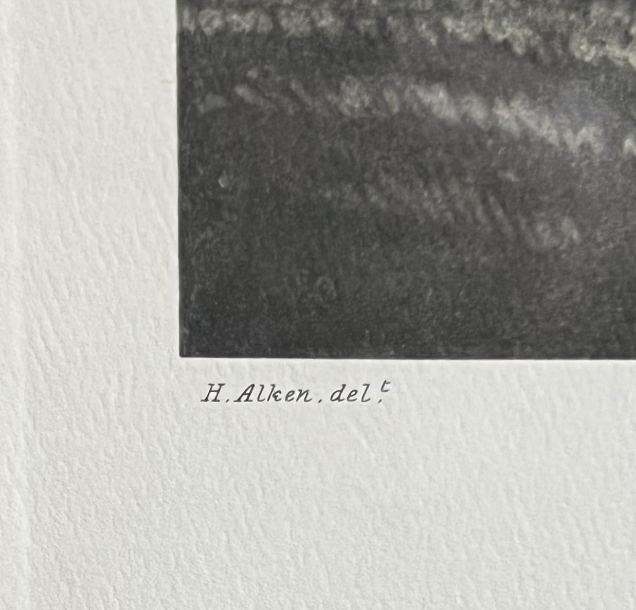 Englische Reiter- Jagdszene „in Full Cry“ von Henry Alken, gerahmt unter Glas 2