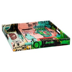 In Italian Tray by Jean-Michel Basquiat