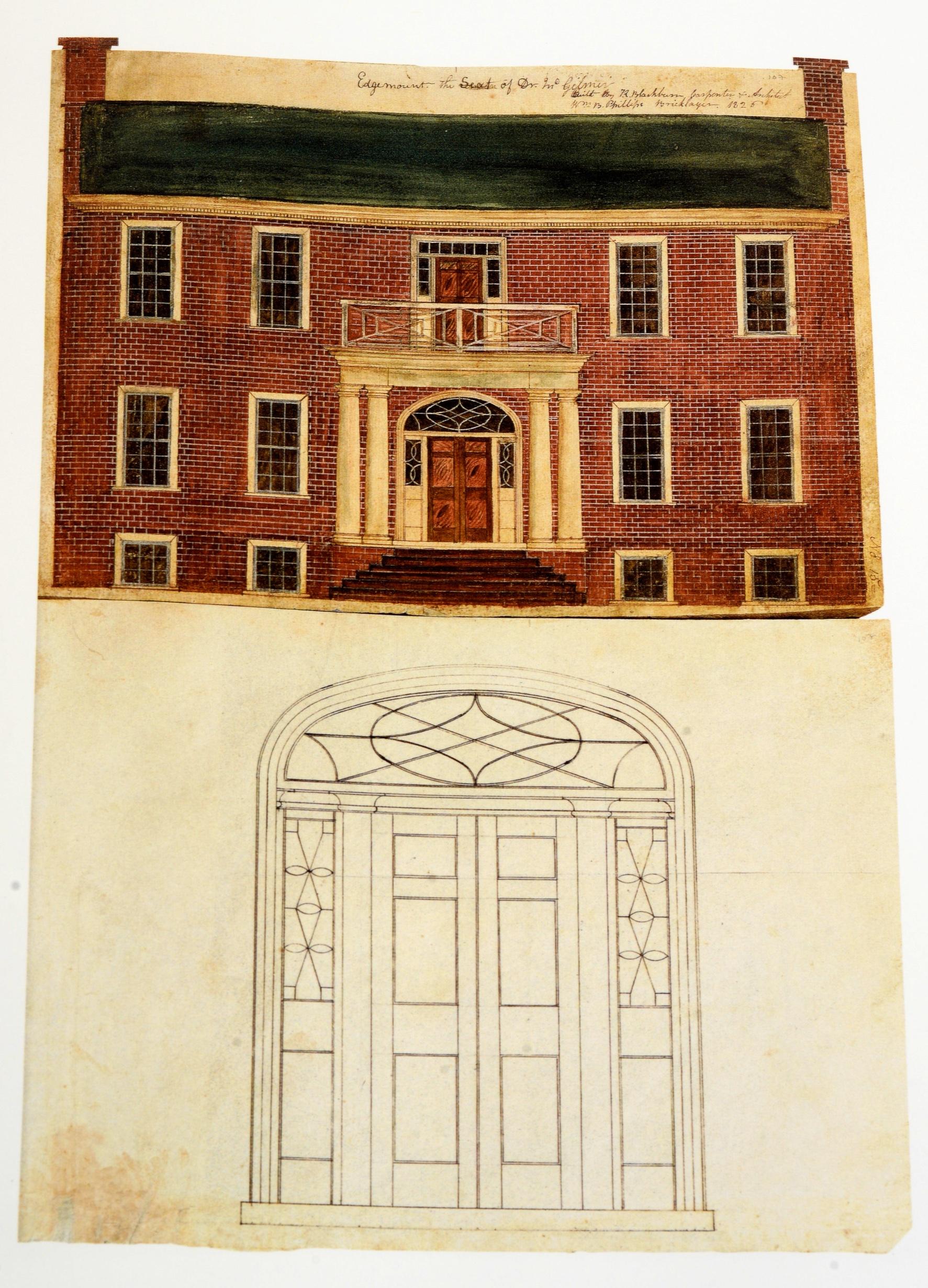 In Jefferson's Shadow: The Architecture of Thomas R. Blackburn, by Bryan Clark Green. Princeton Architectural Press, 2007. Stated first edition hardcover with dust jacket. In 1999, historians at the Virginia Historical Society acquired three volumes