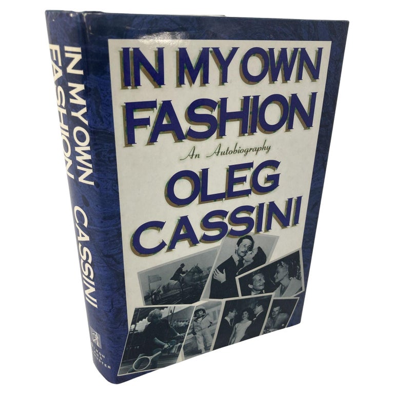 In My Own Fashion Oleg Cassidy 1987 Hardcover book For Sale