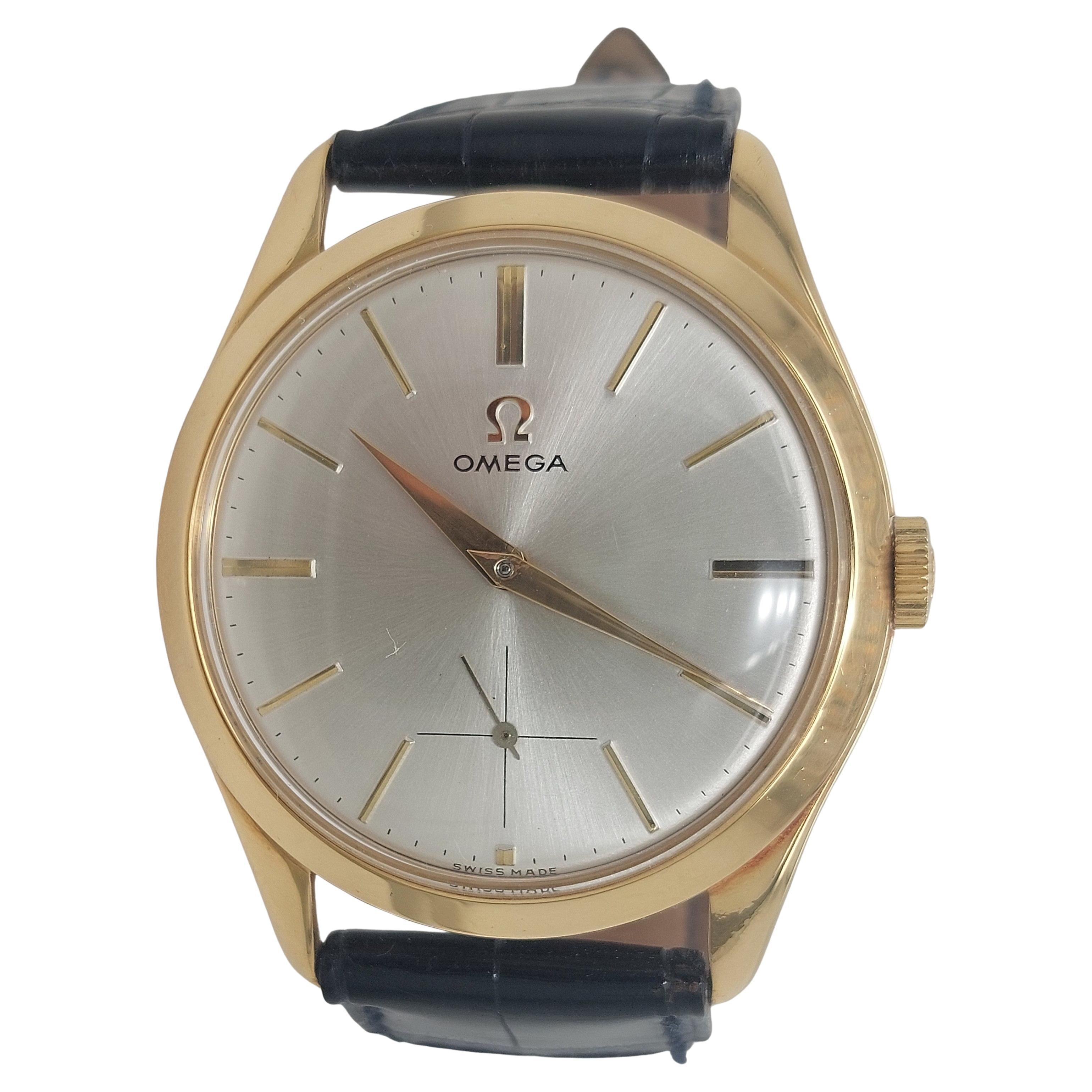 In Perfect Condition 18kt Yellow Gold Omega Reference 2619, Mechanical Movement