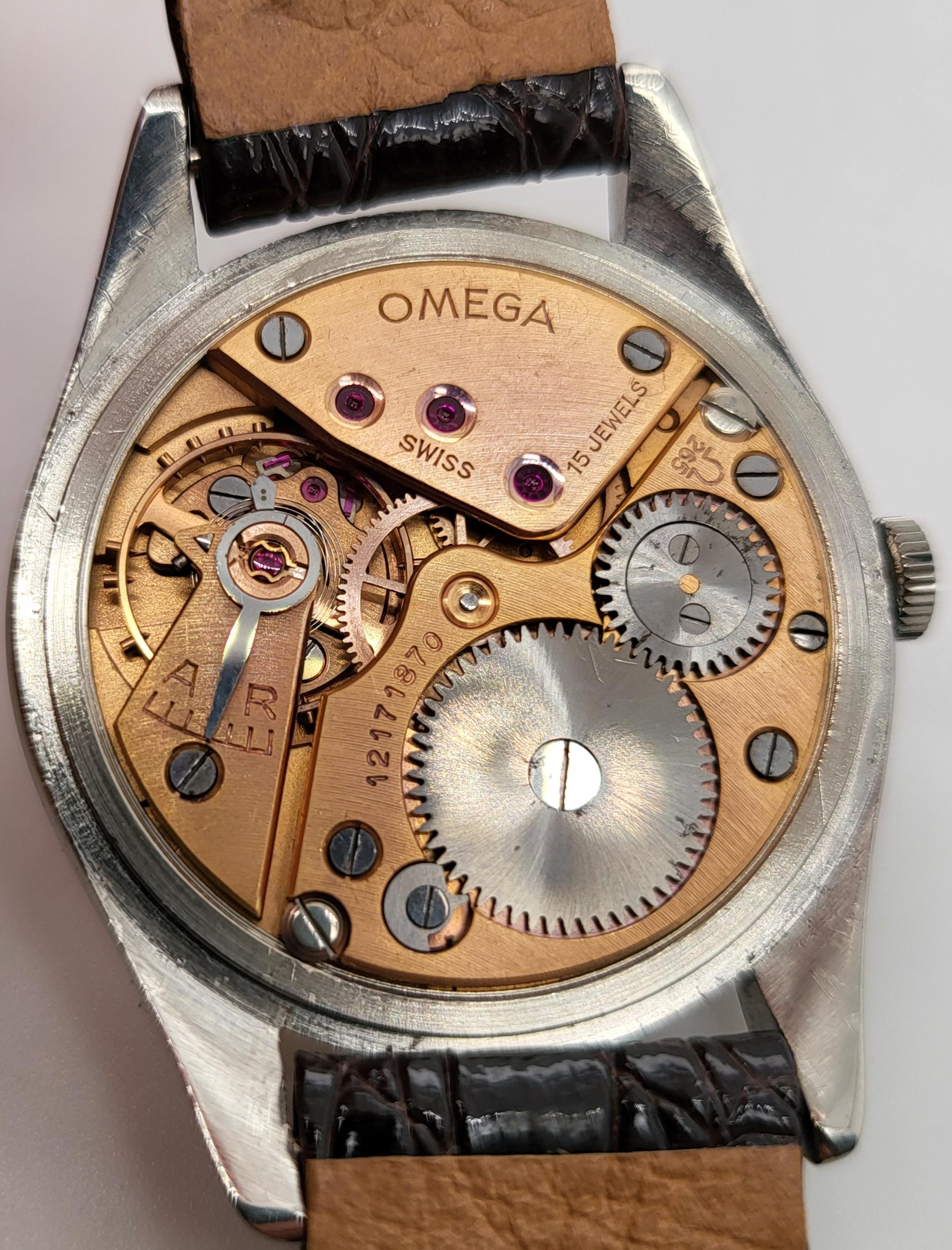 In Perfect Condition Steel Omega Reference 2503-10, Mechanical Cal.265 6