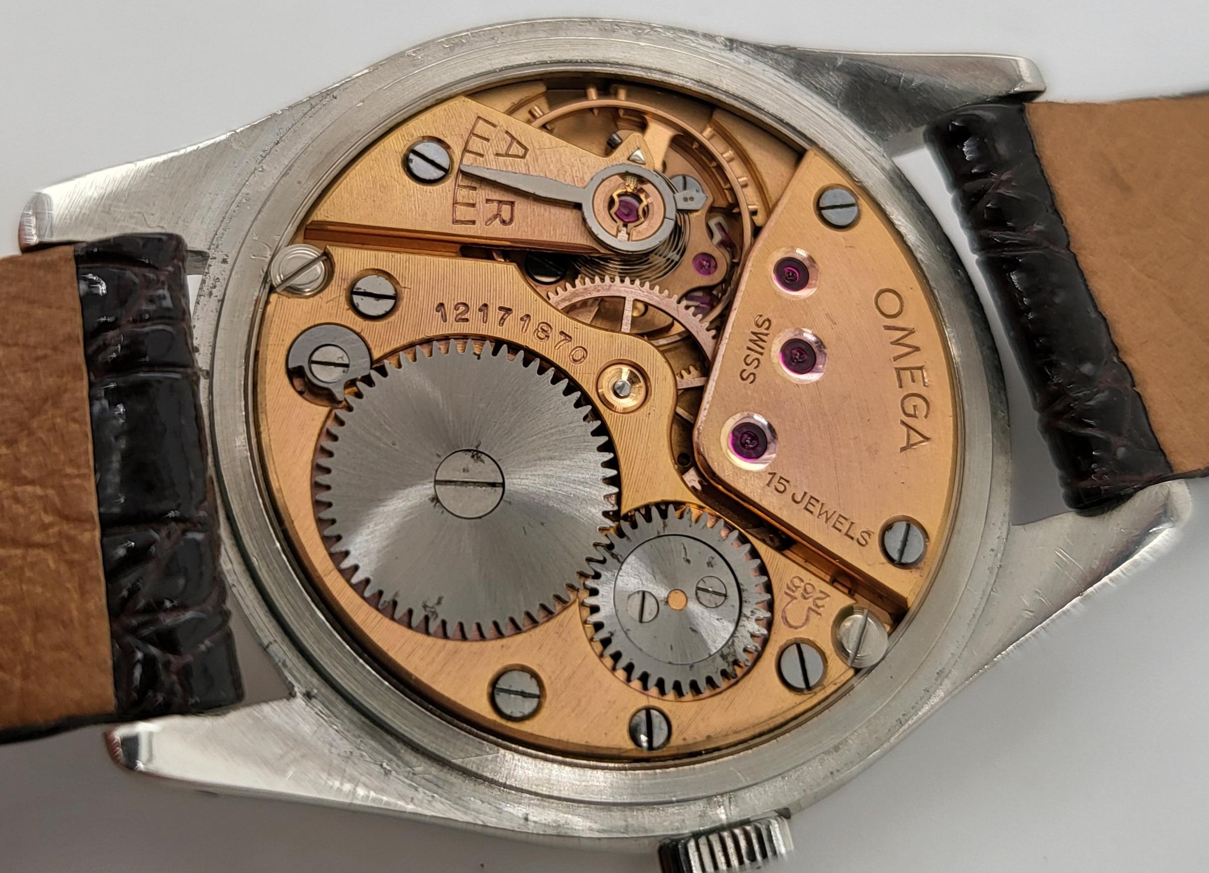 In Perfect Condition Steel Omega Reference 2503-10, Mechanical Cal.265 7