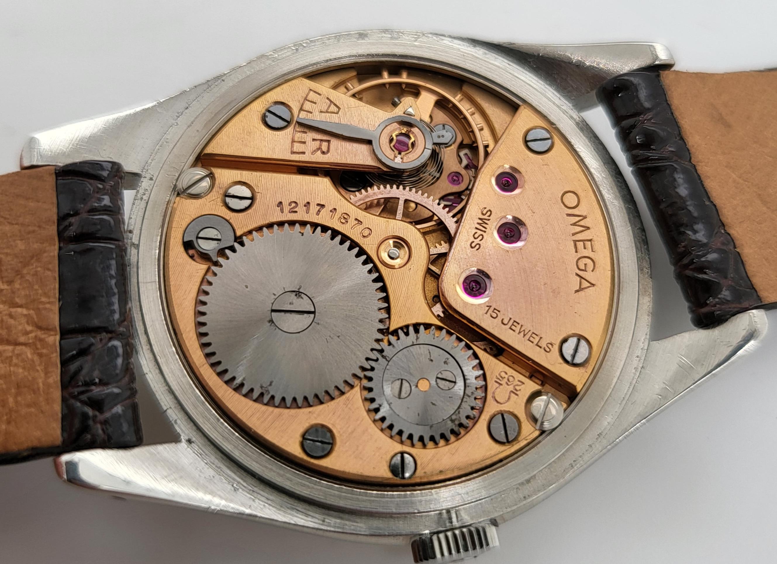 In Perfect Condition Steel Omega Reference 2503-10, Mechanical Cal.265 8