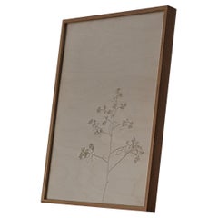 In Prints Etching into White Washed Birch 
Eucalyptus
