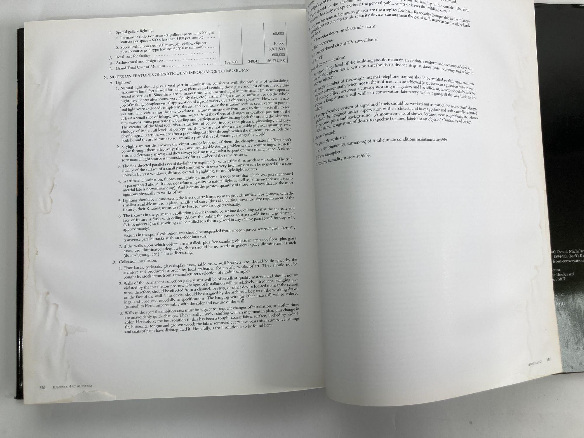 The Kimbell Art Museum Art and Architecture Hardcoverbuch „Auf der Suche nach Qualität“ im Angebot 9