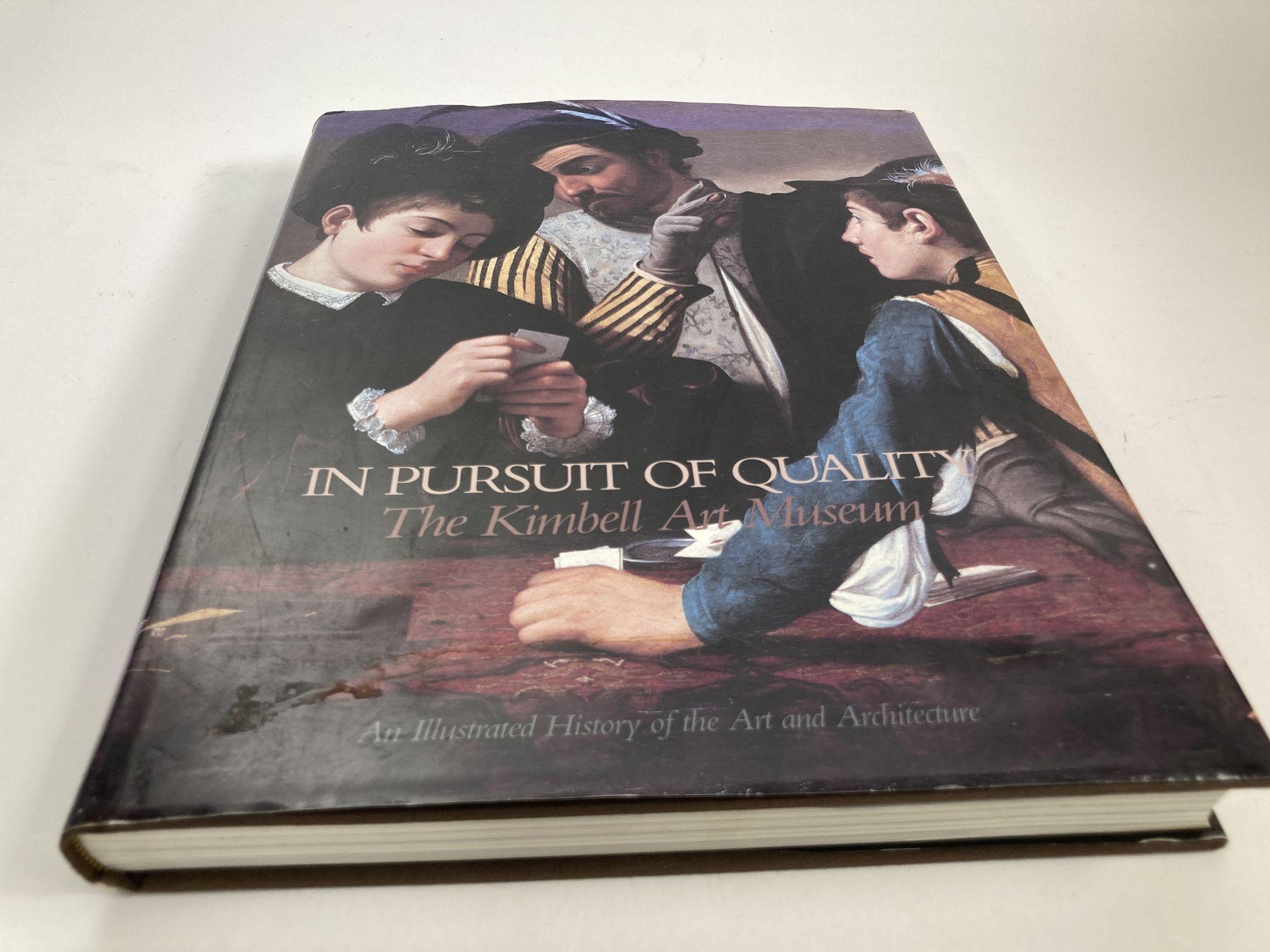 Expressionist In Pursuit of Quality The Kimbell Art Museum Art and Architecture Hardcover Book For Sale