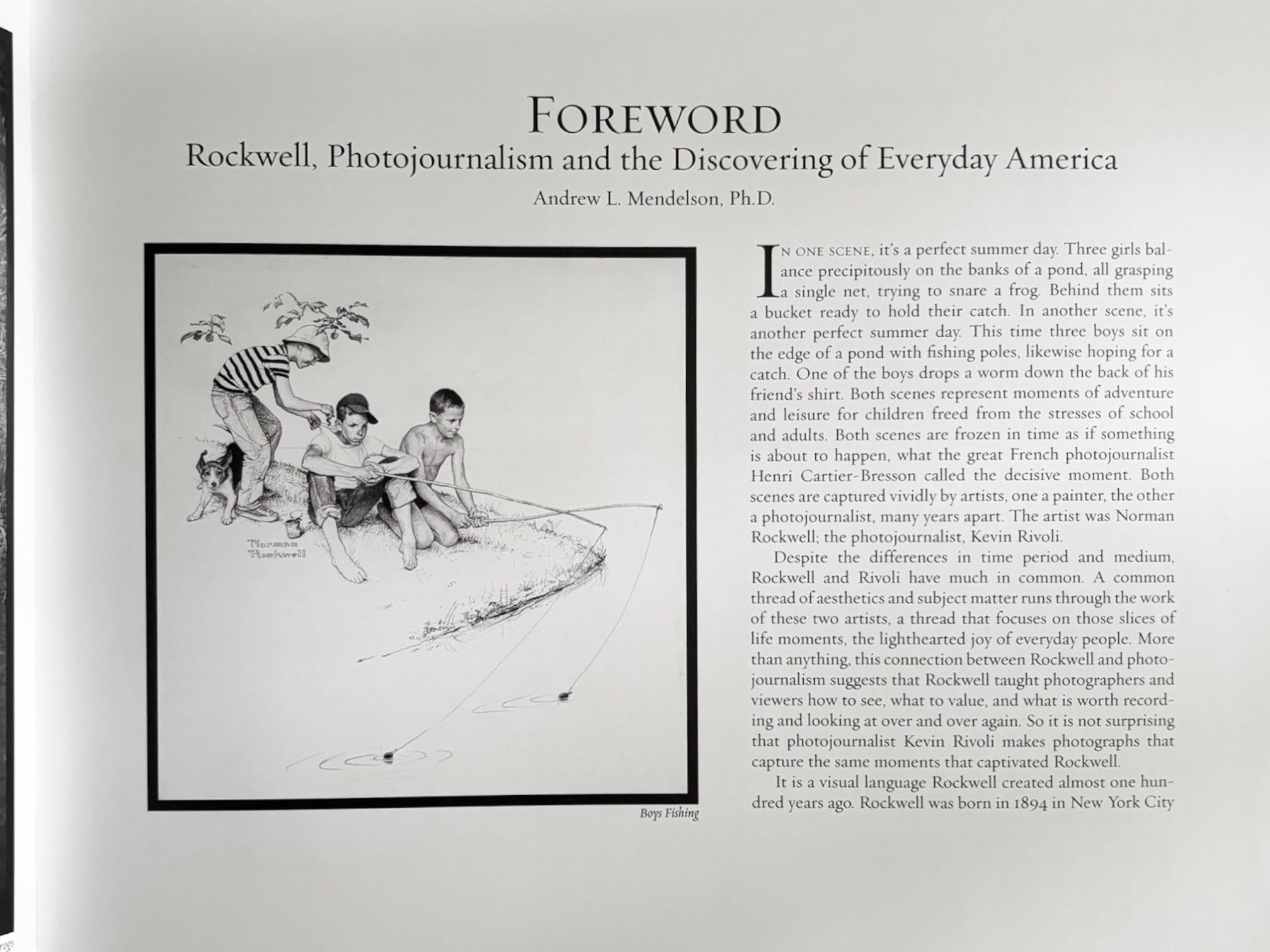 In Search of Norman Rockwell's America In Good Condition For Sale In Bradenton, FL