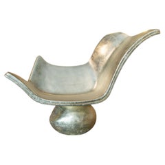 In Silvered Reverie Lounge Chair / Sculptural Seat