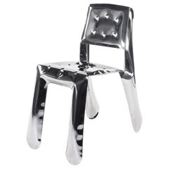 In Stock Chippensteel 0.5 Polished Stainless Steel Seating by Zieta