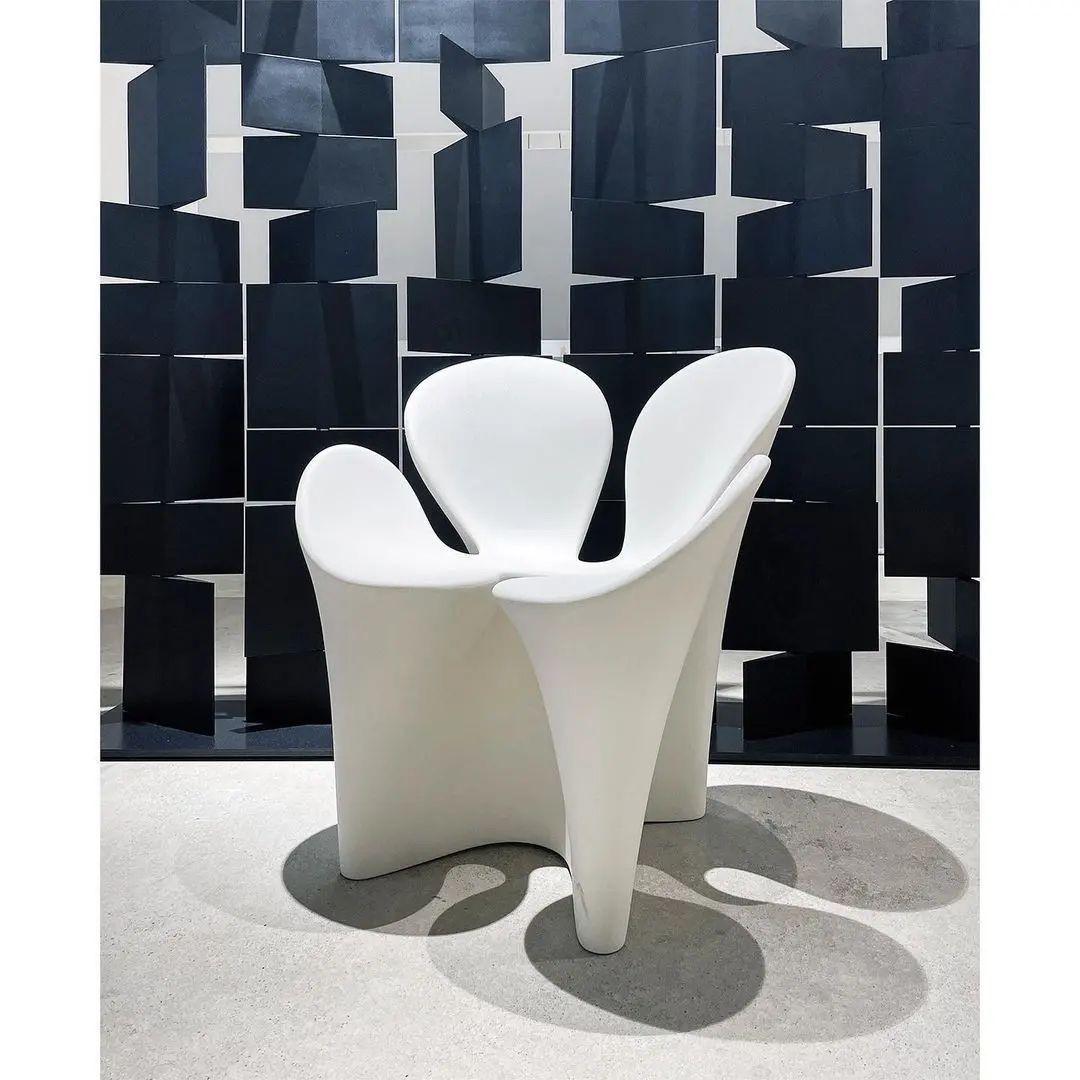 Petit fauteuil Clover en polyéthylène blanc par Driade Neuf - En vente à Beverly Hills, CA