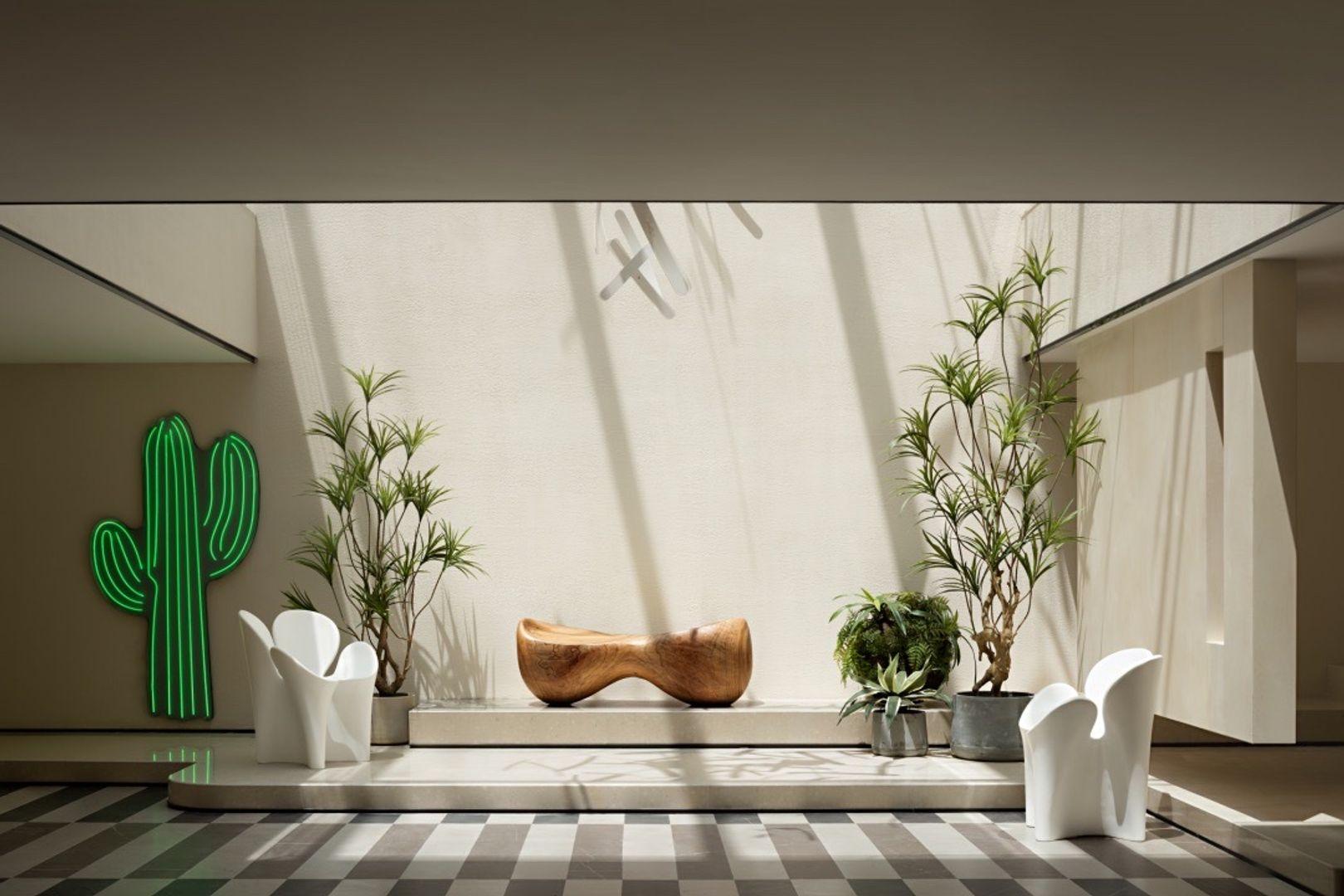Petit fauteuil Clover en polyéthylène blanc par Driade en vente 2