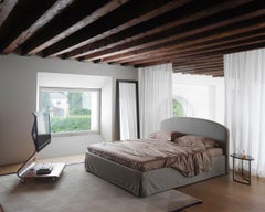 In Stock Cobra TV Stand Walnut W/Multi by Casamania