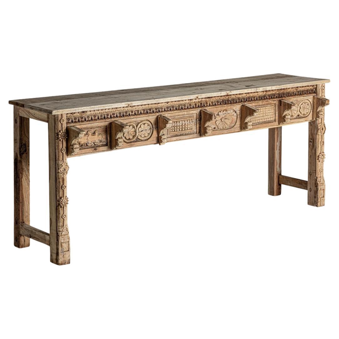 Fast Track, Hand-Carved Ethnic Style Console