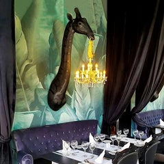 In Stock in Los Angeles, Black Giraffe Wall Lamp, Marie-Thérèse Chandelier