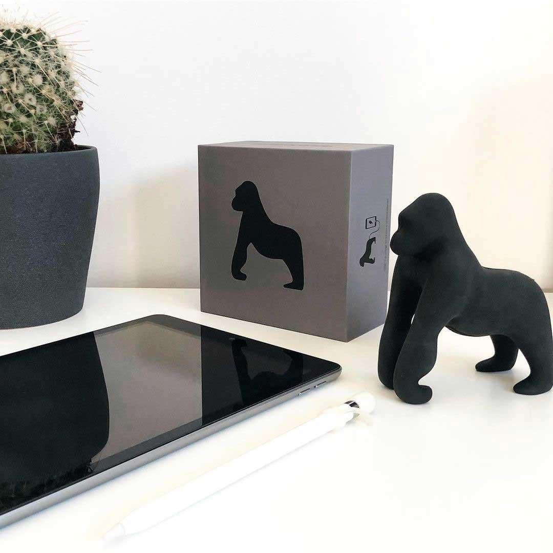 Modern In Stock in Los Angeles, Black Kong Mini Portable Charger
