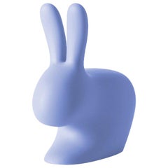In Stock in Los Angeles, Light Blue Rabbit Bookends / Door Stopper