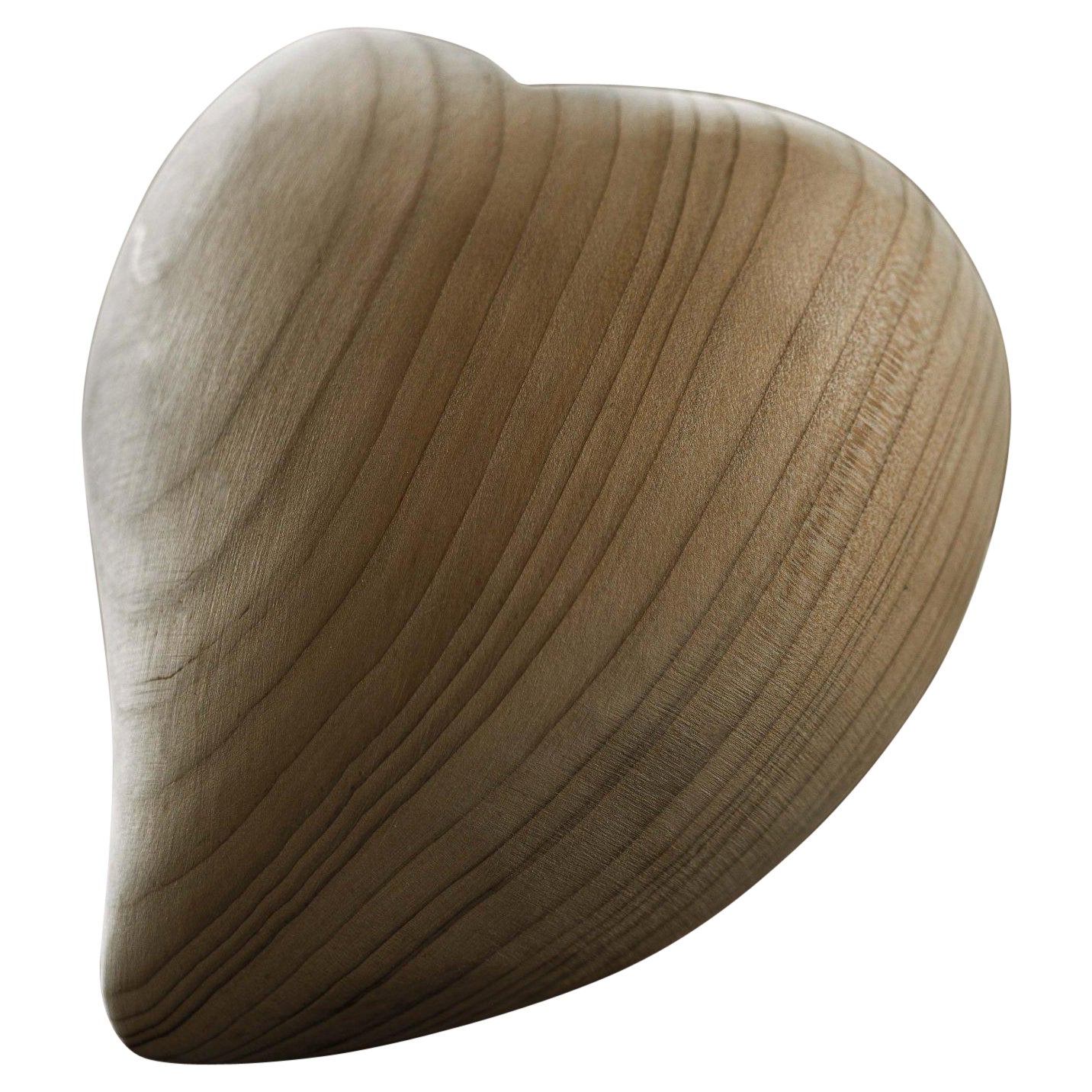 En Stock en Los Angeles, Pisapapeles de Madera de Cedro Corazón de Cuore Pequeño, Hecho en Italia en venta