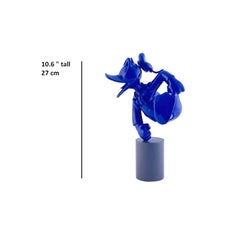 In stock a Los Angeles, Paperino Monocromo Blu Pop Scultura Figurina