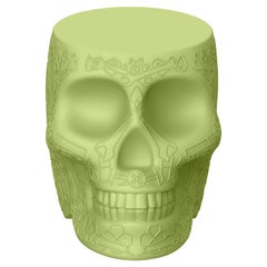 En stock en Los Angeles, Mini Cargador Portátil Calavera Verde de México