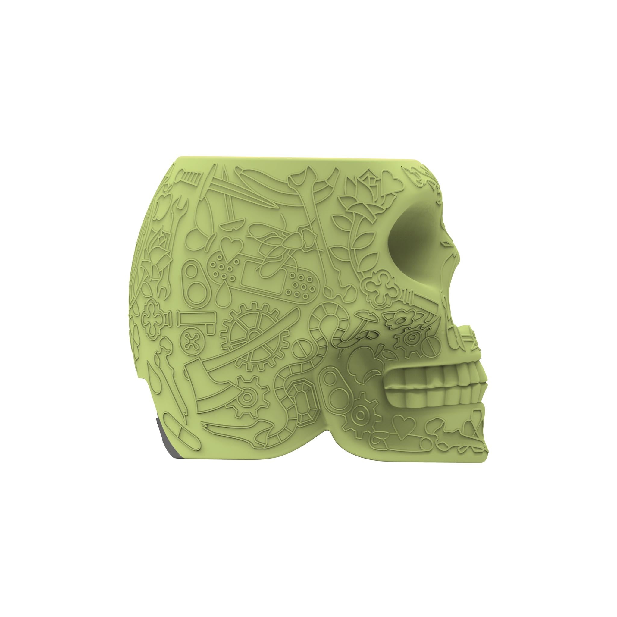 Mexico skull mini power bank battery charger
In stock in Los Angeles

Job says he was inspired by a legendary figure who lived wrapped in mystery: 'the singer without a name'.


