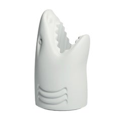 In Stock in Los Angeles, Killer White Shark Umbrella Stand by Studio Job