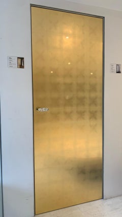 Auf Lager in Los Angeles, Miss Door Blattgold-Finish von Cavana Santambrogio