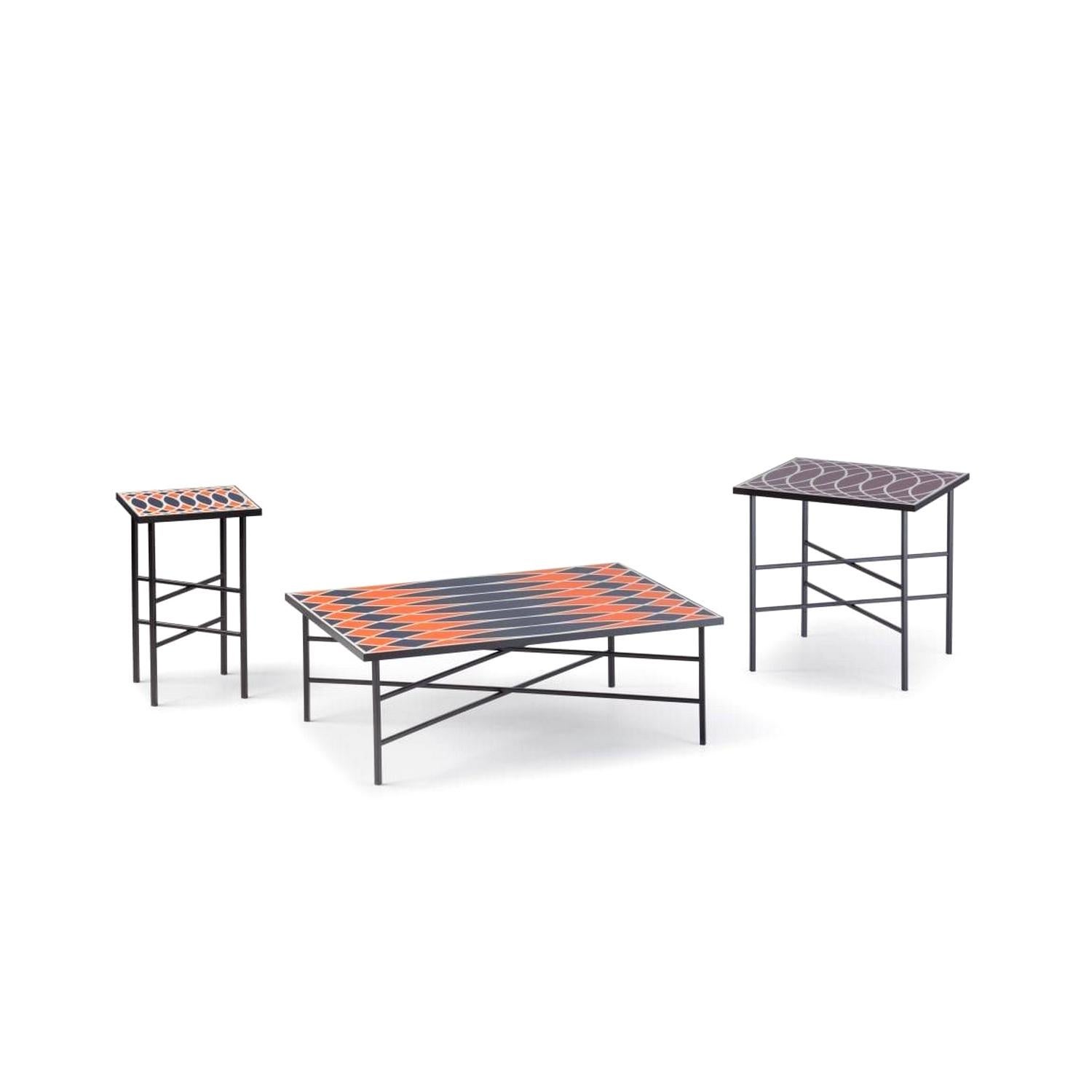 Steel In Stock in Los Angeles, Motif Coffee Table by Analogia Project, Made in Italy