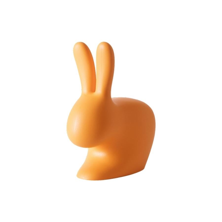 italien Chaise lapin orange de Stefano Giovannoni, fabriquée en Italie en vente