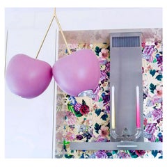 Pink Cherry Lamp, Designed by Nika Zupanc, Made in Italy