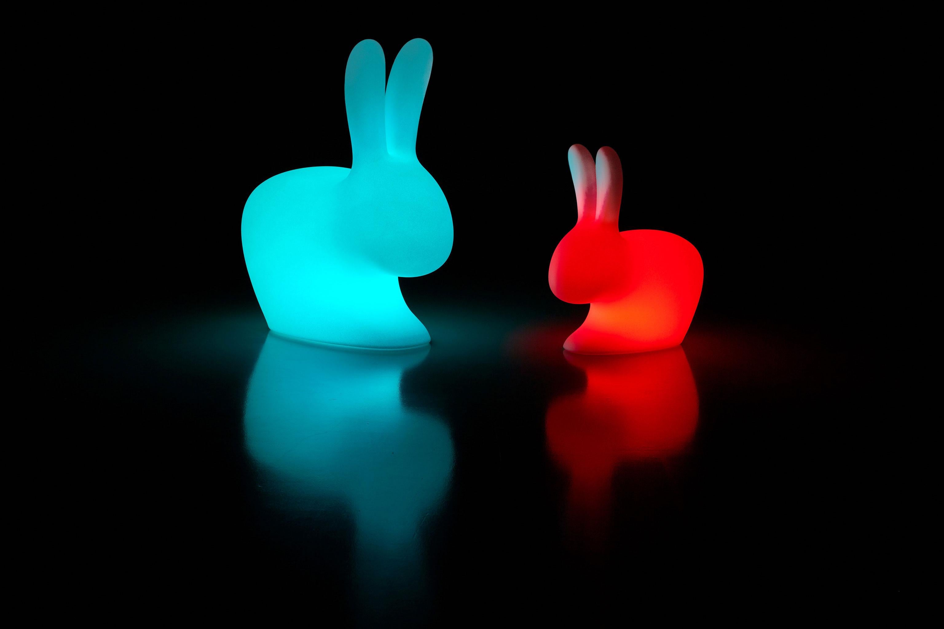 Italian In Stock in Los Angeles, Rabbit Chair LED Lamp by Stefano Giovannoni