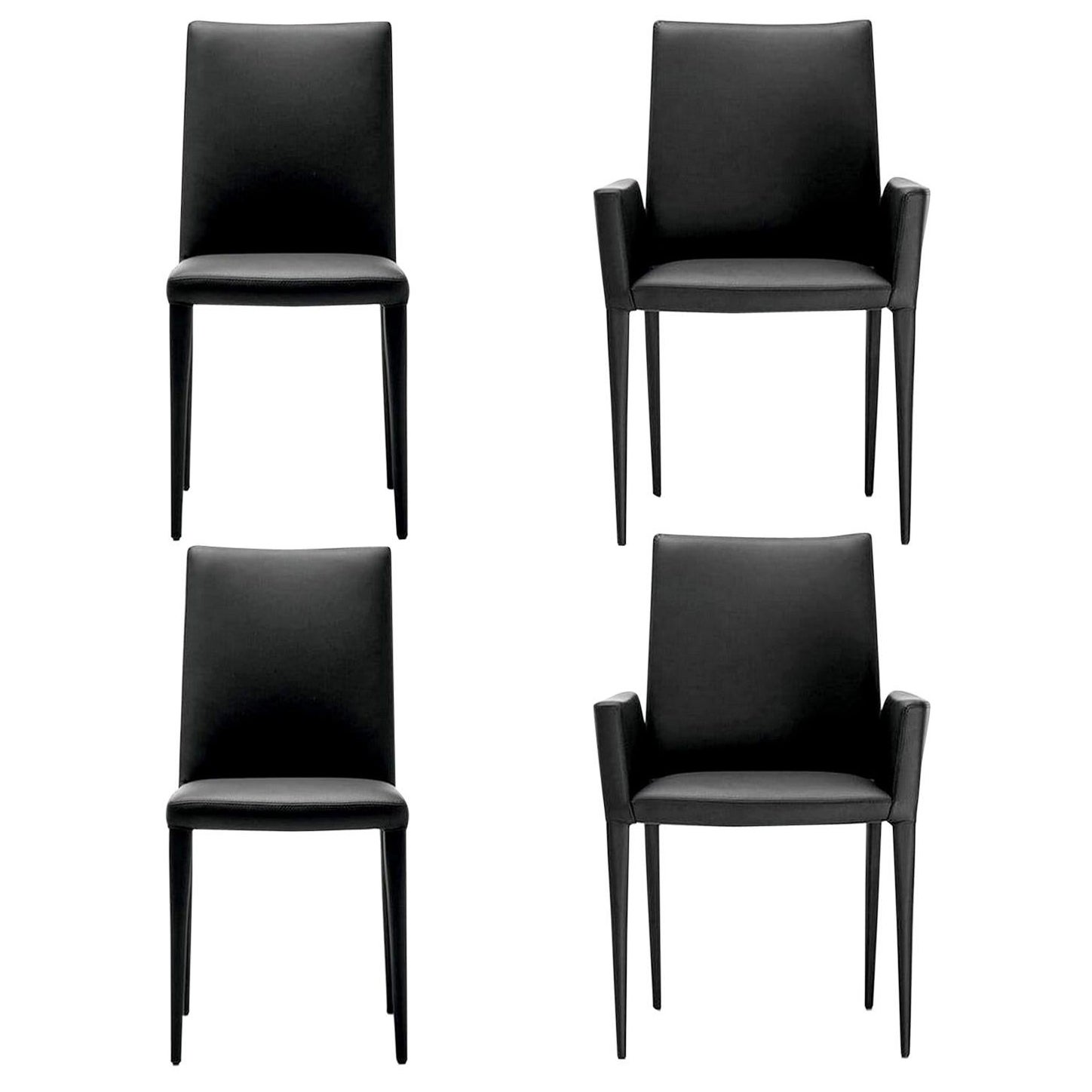 In Stock in Los Angeles, Set of 2 Michael Graves Parrot Chairs Burgundy