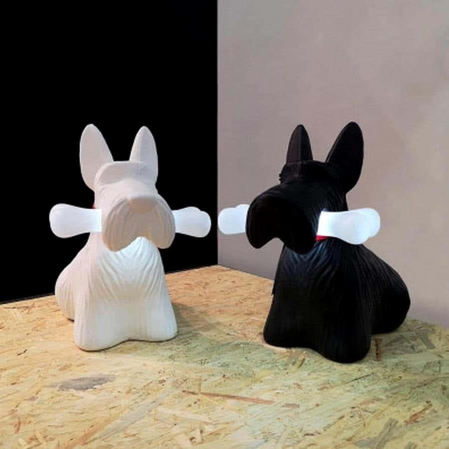 Modern In Stock in Los Angeles, Set of 2 Scottie Dogs LED Lamp, by Stefano Giovannoni