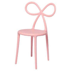 Set of 4 Pink Ribbon Chairs, Designed by Nika Zupanc